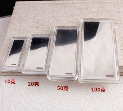 Pure Silver 9999 Silver Sheet Silver Materials Silver Strip Silver Piece 100g Retangle Shape
