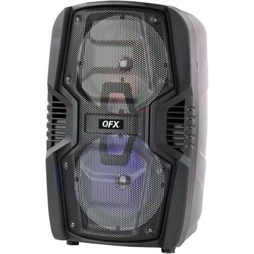 QFX PBX-268SM 2 x 6.5-Inch Portable Party Sound System