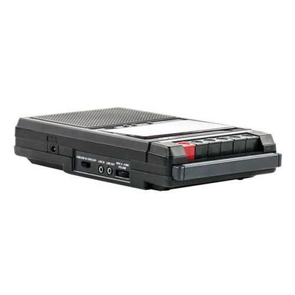 QFX RETRO-39 Retro Shoebox Cassette Tape Recorder