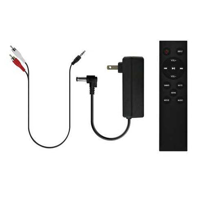QFX SB-2037D 38-Inch Slim Bluetooth Sound Bar with FM Radio