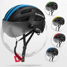 Charger l&#39;image dans la galerie, QUESHARK Professional Women Men Cycling Helmet With Removable Transparent Lens MTB Bike Bicycle Helmet L Size 58cm-64cm QE116
