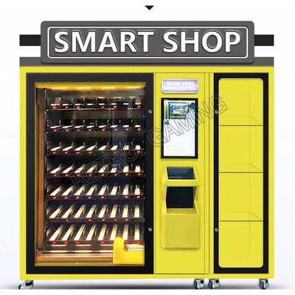 Quick Return Automatic 24-hour Self-Service Vending Machine Unmanned Store Put Beverage Cigarettes Condom Snacks 456pcs Capacity