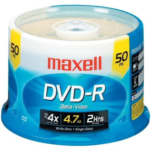 Maxell 4.7GB 120-minute DVD-R (50-ct Spindle) (pack of 1 Ea)