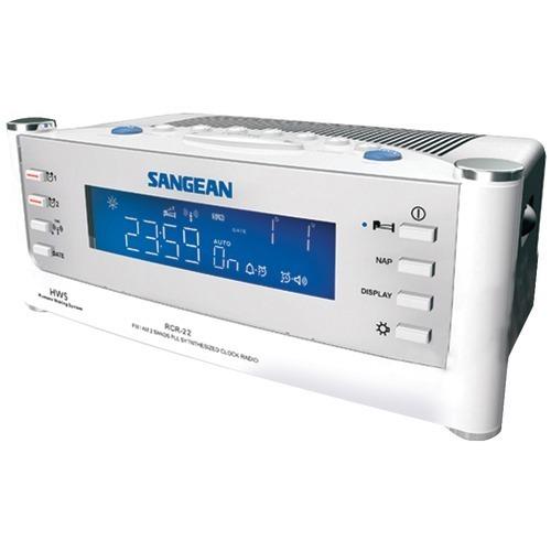 Sangean Am And Fm Atomic Clock Radio With Lcd Display (pack of 1 Ea)