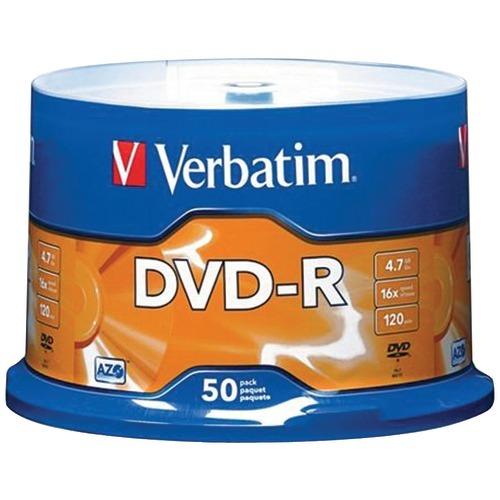 Verbatim 4.7GB DVD-R (50-ct Spindle) (pack of 1 Ea)