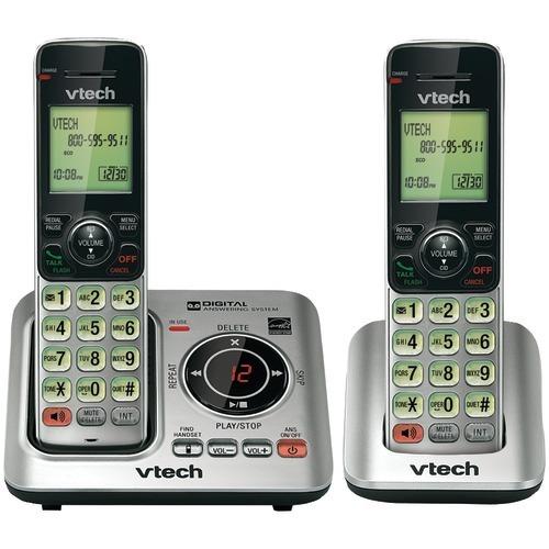 Vtech Dect 6.0 Expandable Speakerphone With Caller Id (2-handset System) (pack of 1 Ea)