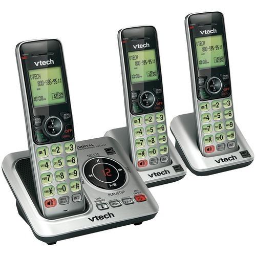 Vtech Dect 6.0 Expandable Speakerphone With Caller Id (3-handset System) (pack of 1 Each)