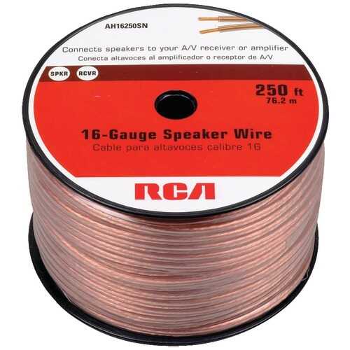 Rca 16-gauge Speaker Wire (250ft) (pack of 1 Ea)