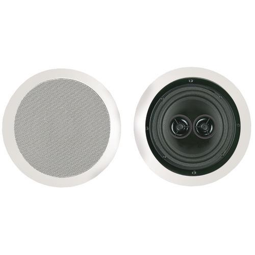 Bic America 6.5" Muro Dual Voice-coil Stereo Ceiling Speaker (pack of 1 Ea)