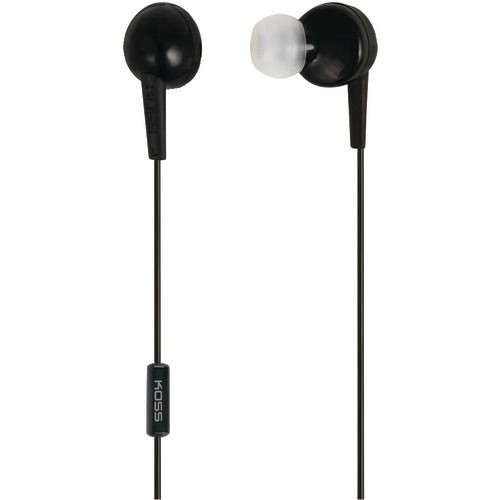 Koss KEB6i In-ear Earbuds With Microphone (black) (pack of 1 Ea)