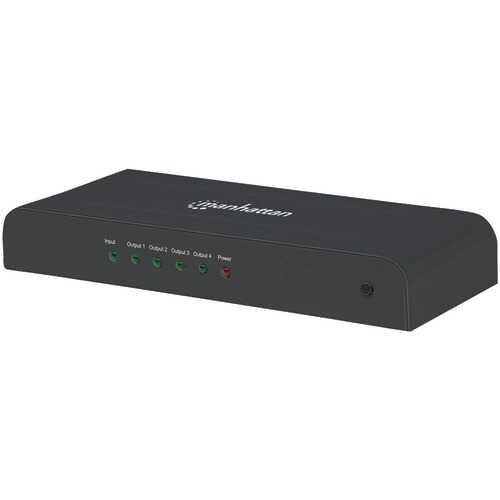 Manhattan 4-port Hdmi Splitter (pack of 1 Ea)
