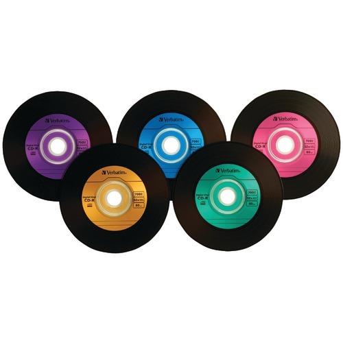 Verbatim 700mb 80-minute 52x Digital Vinyl Cd-rs, 50-ct Spindle (pack of 1 Ea)