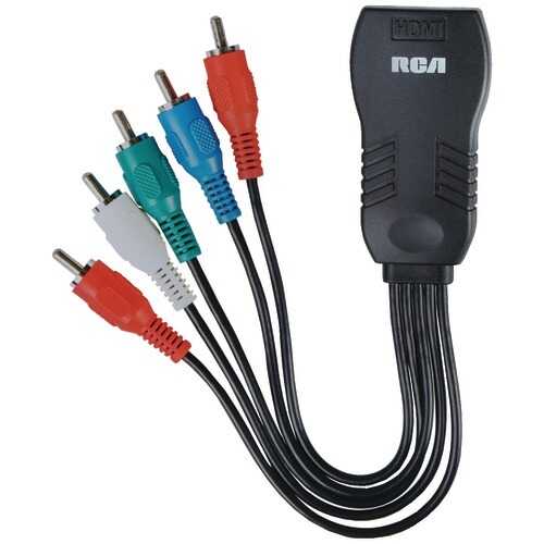 Rca Hdmi To Component Video Adapter (pack of 1 Ea)