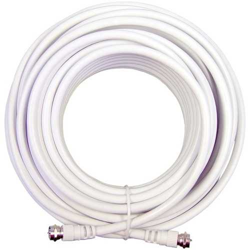Wilson Electronics Rg6 F-male To F-male Low-loss Coaxial Cable (20ft) (pack of 1 Ea)