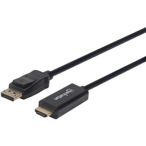 Manhattan 1080p Displayport To Hdmi Cable (10-foot) (pack of 1 Ea)