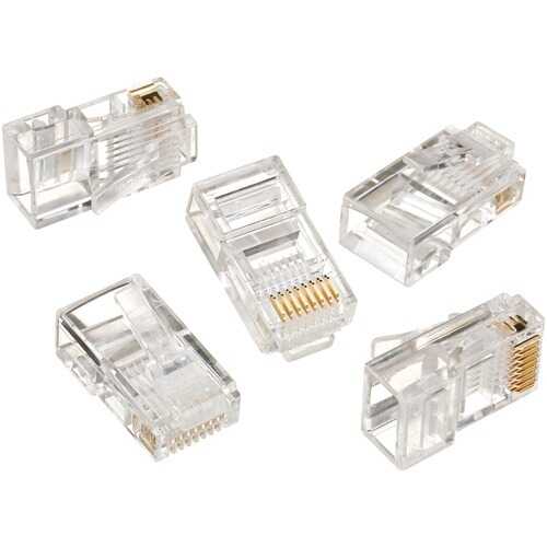 Ideal Rj45 8p8c Mod Plug (card Of 50) (pack of 1 Ea)