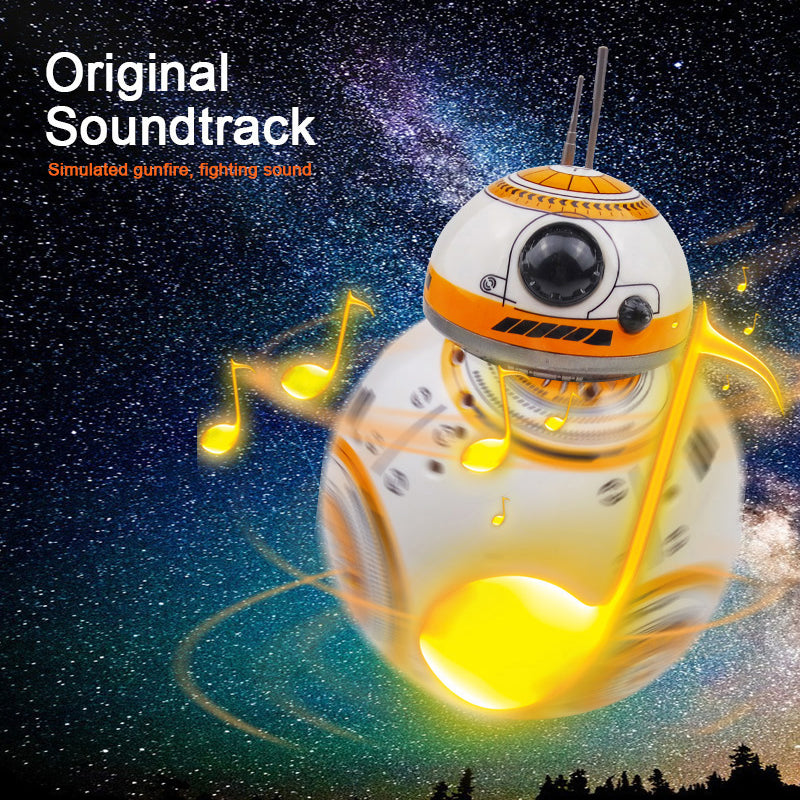 RC BB 8 Robot 2.4G Remote Control With Sound Action Figure Upgrade Intelligent BB8 Ball Droid Robot BB-8 Model Toys For Children