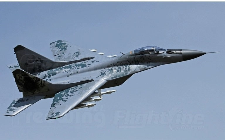 RC Jet Fighter Freewing Aeroplane Twin 80mm Fulcrum Mig29 PNP