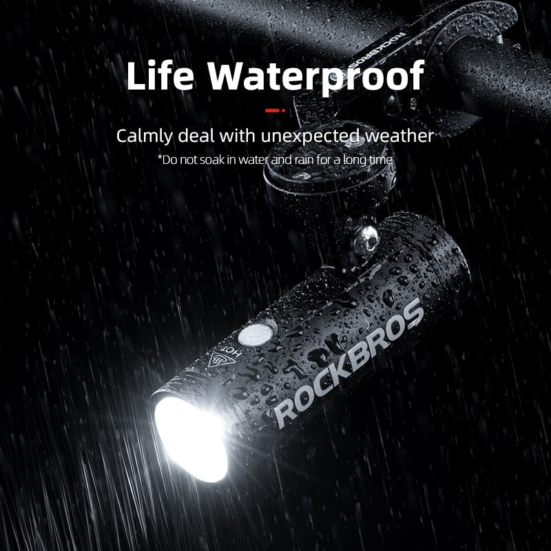 ROCKBROS Bike Light Hoisting Headlights Multifunctional Holder Powerful Flash Light USB Charing Led Bicycle  Front Light 4000mAh