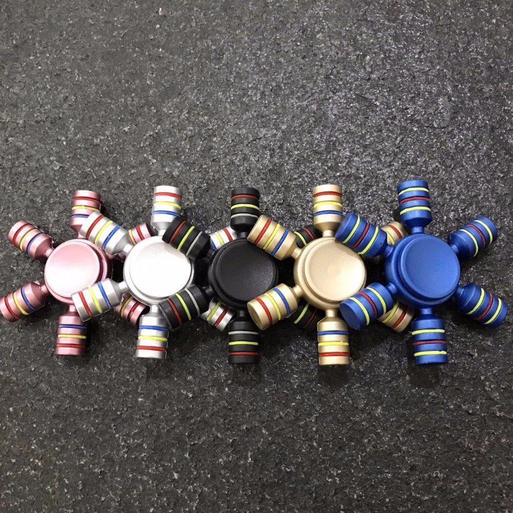 Rainbow Fidget Spinner Finger Spinner Hand Spinner ABS Spiner Comes Anti Relieve Stress Toys