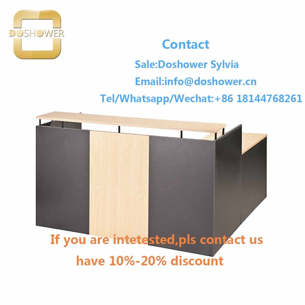 Reception desk counter with spa salon reception desk for commercial reception desk
