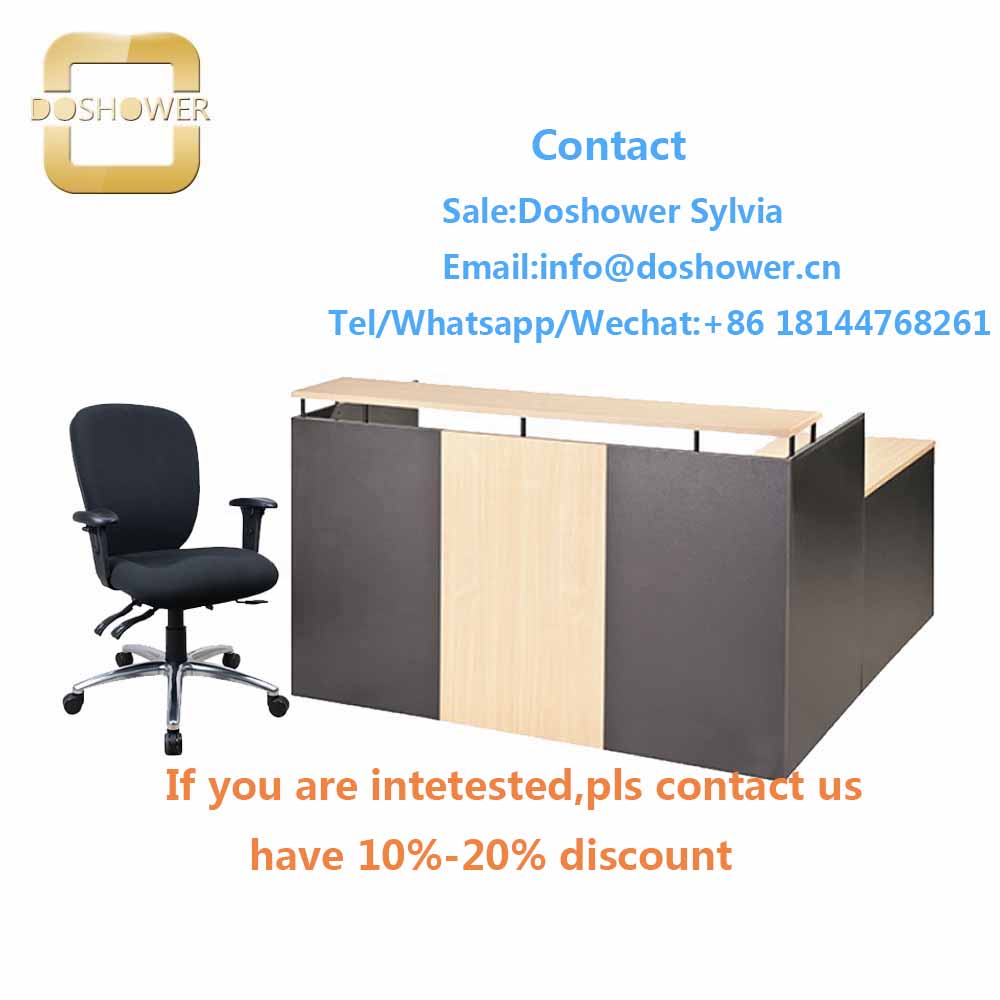 Reception desk counter with spa salon reception desk for commercial reception desk