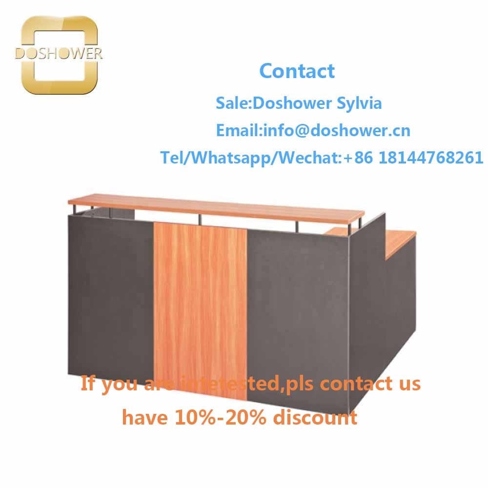 Reception desk counter with spa salon reception desk for commercial reception desk