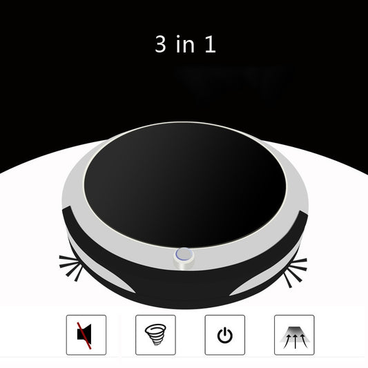 Rechargeable Smart Robotic Vacuum Cleaner for Home Sweeping Robot Wireless Vacuum Automatic Sweeping Mopping Vacuuming Wet Dry