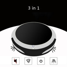 將圖片載入圖庫檢視器 Rechargeable Smart Robotic Vacuum Cleaner for Home Sweeping Robot Wireless Vacuum Automatic Sweeping Mopping Vacuuming Wet Dry
