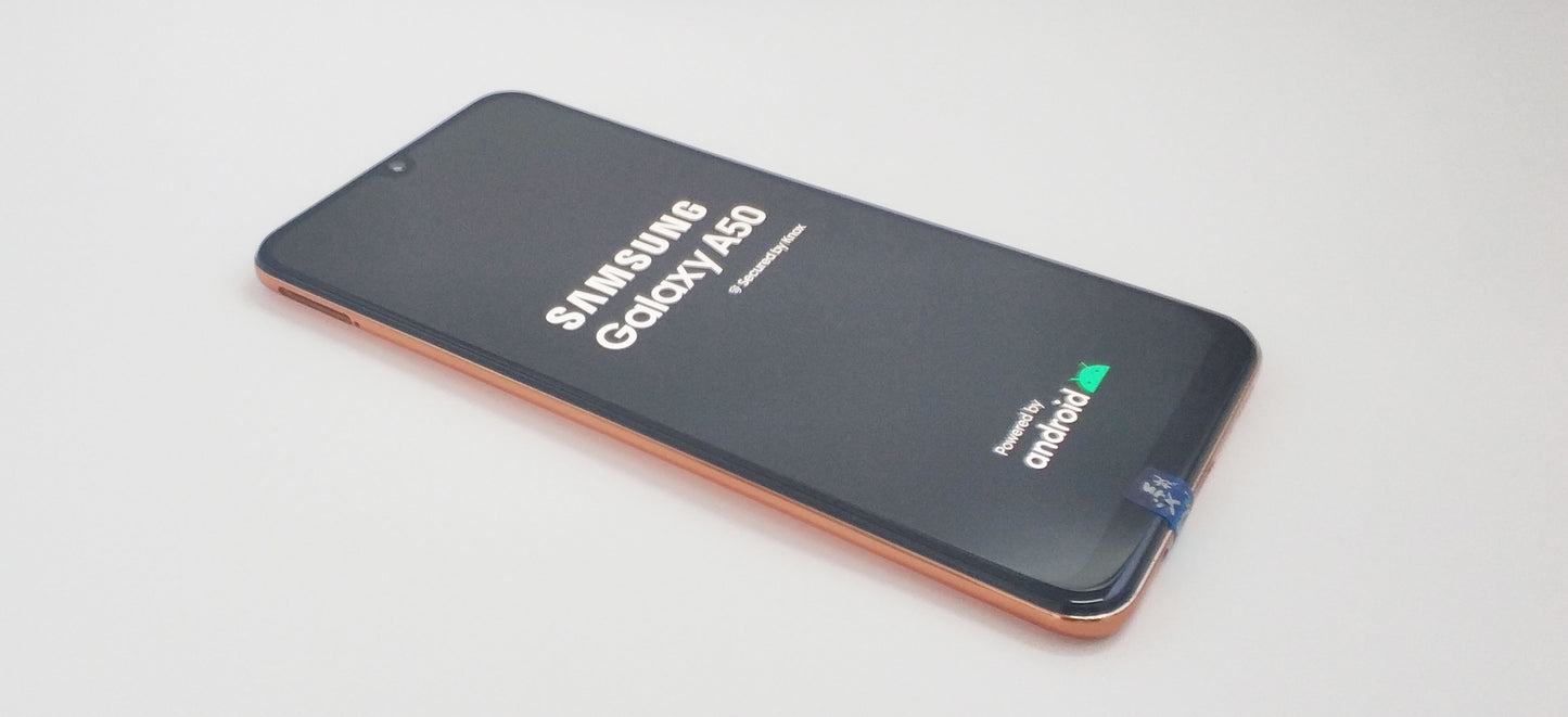 Refurbished Unlocked Cell Phone Samsung Galaxy A50 6.4inch  4GB+64GB/128GB Single/Dual Sim Octa Core 10nm Exynos 9610