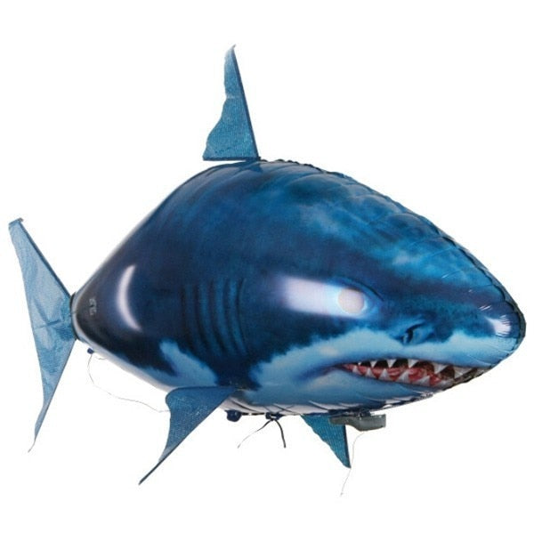 Remote Control Shark Toys Air Swimming Fish RC Animal Toy Infrared RC Fly Air Balloons Clown Fish Toy Gifts Party Decoration
