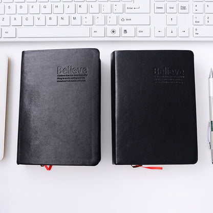 Retro Leather Notebook Thick Paper Bible Diary Book Notepad New Blank Weekly Plan Writing Notebooks Office School Supplies
