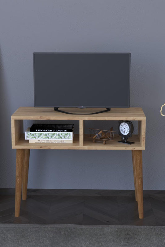 Retro TV Stand Unit-Oak