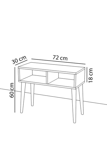 Retro TV Stand Unit-Oak
