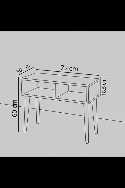 Retro TV Stand Unit-Oak