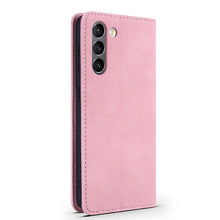 將圖片載入圖庫檢視器 Retro Wallet Leather Case Magnetic For Samsung Galaxy S21 S20 S9 S10 S8 Plus S7 Edge S21Ultra S20FE Cover Flip Mobile Phone Bag
