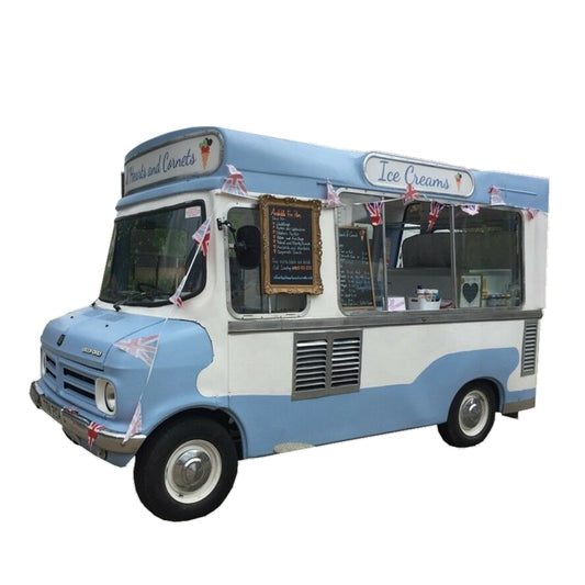 Retro Dining Car Ice Cream food vending cart mobile fast food cart ice cream food truck for sale