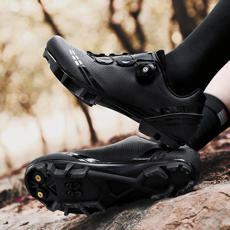 Road cycling shoes Sneaker white Professional Mountain Bike Breathable Bicycle Racing Self-Locking Shoes