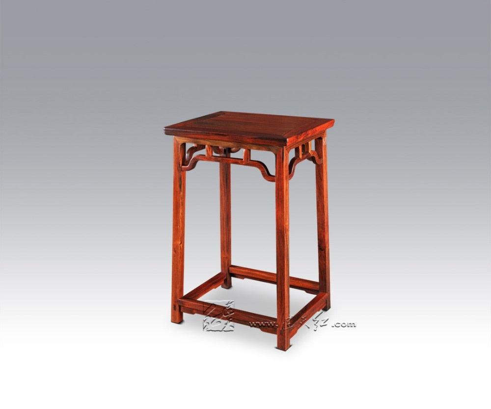 Rosewood Tea Table Living Room laptop notebook desk Luxurious Enbroidery Bar Table Small Dining Teapoy Stand Home Wood Furniture