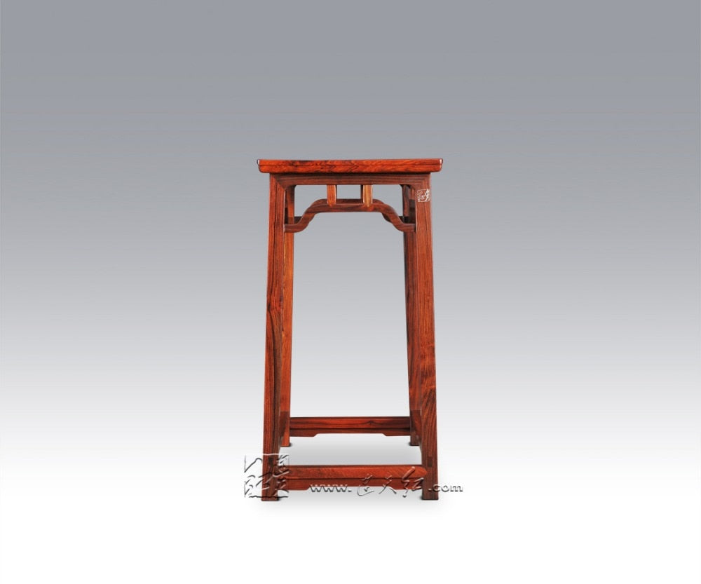 Rosewood Tea Table Living Room laptop notebook desk Luxurious Enbroidery Bar Table Small Dining Teapoy Stand Home Wood Furniture
