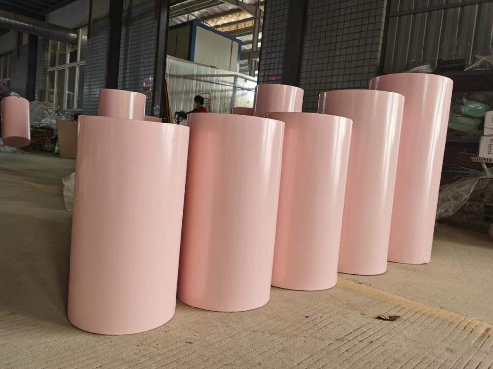 Round 5pcs Column Cylinder Iron Party Event Display DIY Wedding Decoration Plinth