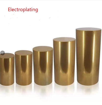 Round Party Decoration Floor Cake Table Pedestal Stand Cylinder Plinth DIY Wedding Decorations