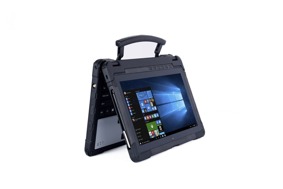 Military Style Laptop Rugged Mobile 10 Pollice Tablet PC Tough Windows 11.6" Intel skylake 8G RAM RS232 with Stylus Keyboard