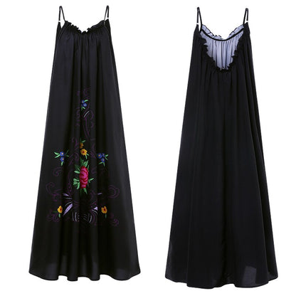 S 5XL Celmia Sexy Straps Bohemian Dress Women Backless Casual Loose Flower Print Long Dress 2019 Summer Beach Party Maxi Vestido