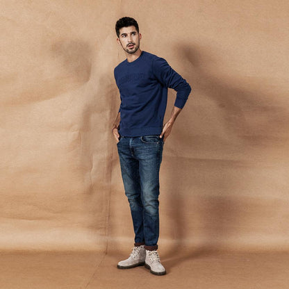 SIMWOOD 2020 spring winter new jeans men fashion ripped high quality plus size brand clothing  denim trousers 190361