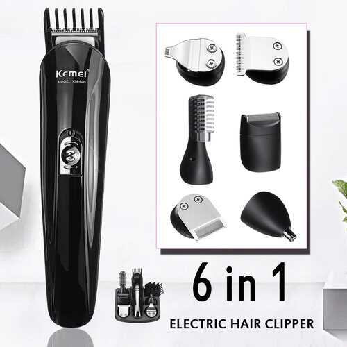 6-In-1 Multi-Function Hair Trimmer