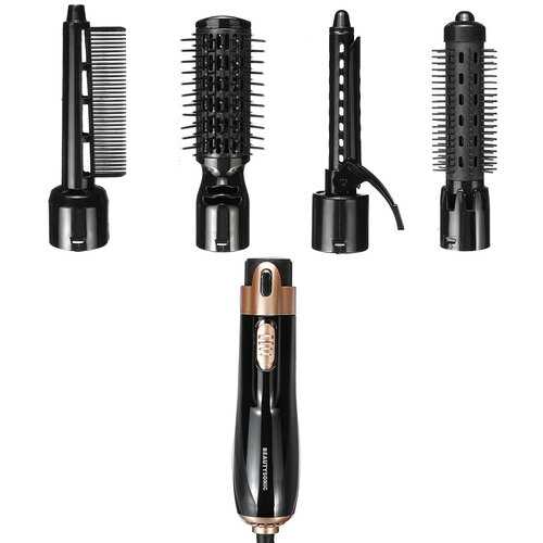 Multifunction 4 In 1 Curler Straightener Comb