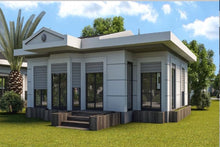 Load image into Gallery viewer, Small House, Prefabricated Building, Light Site Mobilization, Prefabricated Container Home
