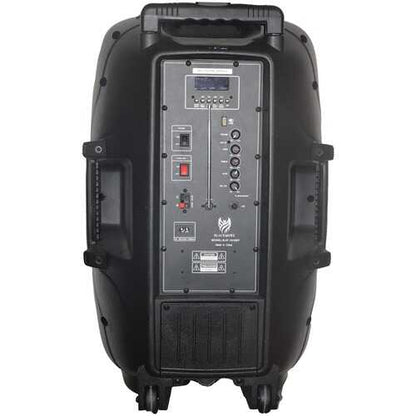 Blackmore Pro Audio BJP-1516BT Portable Amplified 2-Way Loudspeaker with LEDs