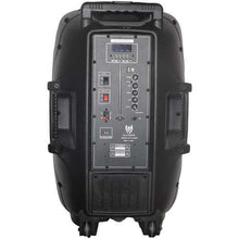 Load image into Gallery viewer, Blackmore Pro Audio BJP-1516BT Portable Amplified 2-Way Loudspeaker with LEDs
